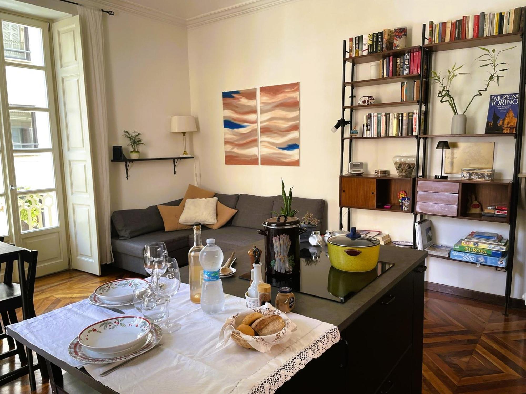 Emozione Torino - Affascinante, Silenzioso, In Palazzo D'Epoca Pressi Piazza Solferino Apartment ภายนอก รูปภาพ